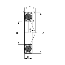 SS HCB71934-E-T-P4S, {(dio)(ji)Ɍ(du)Ԫb|  = 25մƹ