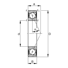 SS B7204-E-2RSD-T-P4S, {(dio)(ji)Ɍ(du)b|  = 25ɂ(c)ܷǽ|ƹ